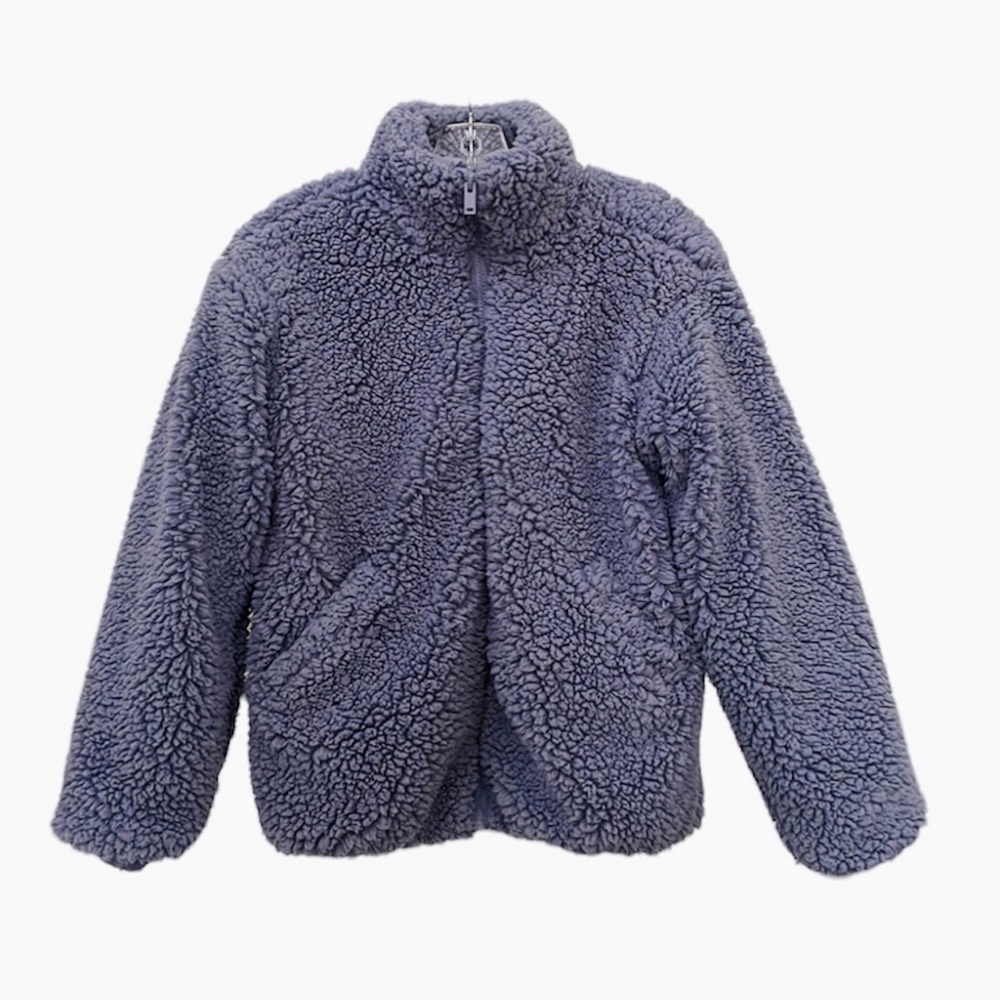 NEW Unused Nine West Blueberry Fuzzy Coat Jacket Women’s XS